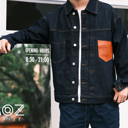 阿美咔嘰 TYPE Ⅱ 活性染色水洗牛仔夾克春秋外套-Retro's Wear