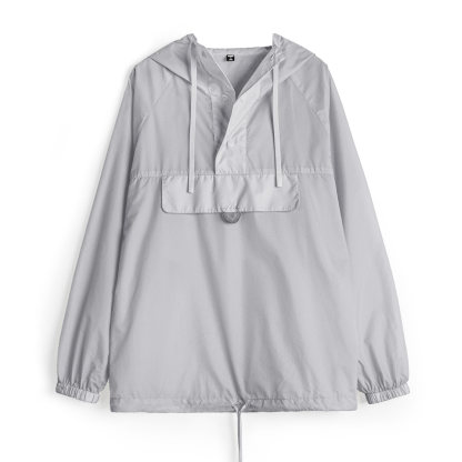 山系原紗超輕薄款透氣寬鬆套頭防曬服衛衣半透明上衣罩衫女夏