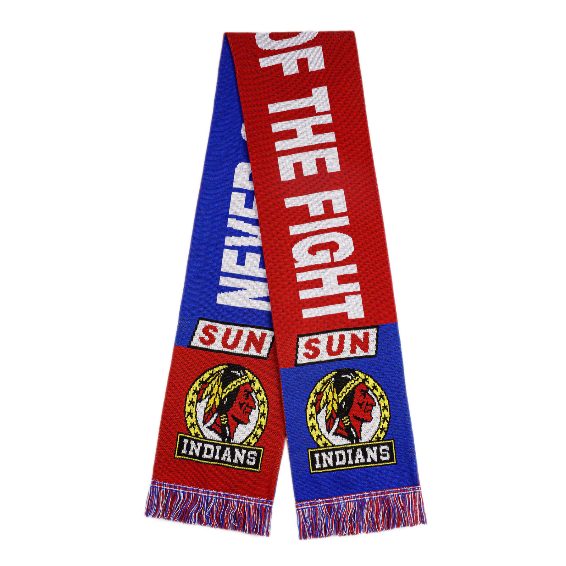 美式紅色流蘇球迷圍巾披肩保暖長款針織圍脖男式秋冬季