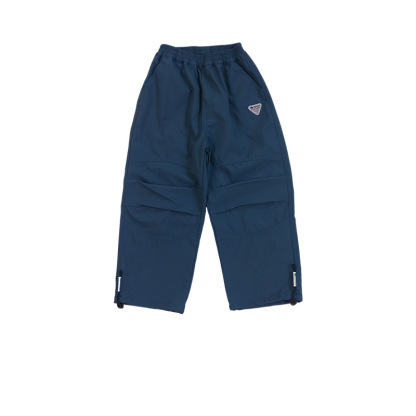 山系兒童傘兵褲2025秋季新款戶外男童防風速幹褲子中大童薄絨長褲
