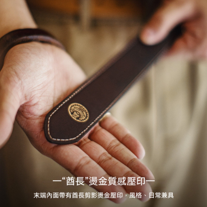 美式復古酋長皮帶頭層牛皮腰帶單針扣頭真皮褲腰帶男款