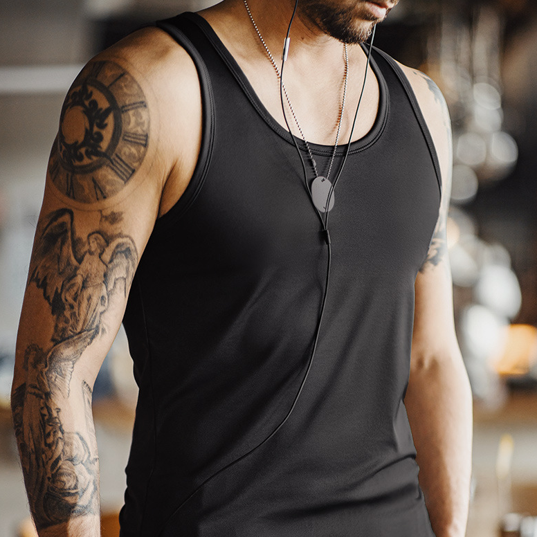 冰感&輕防曬羅紋背心-Retro's Wear