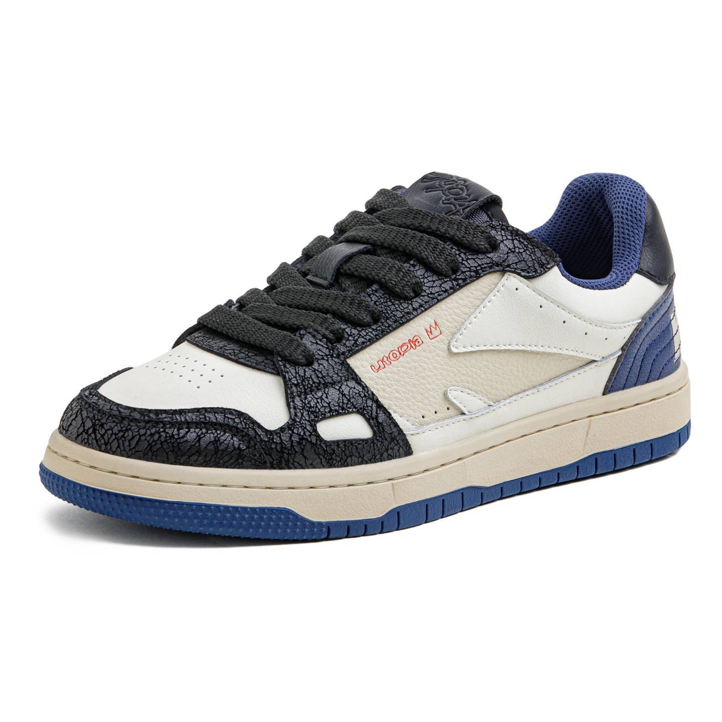 86滑板鞋男款2025新款復古低幫潮流百搭休閒鞋高街運動潮鞋子