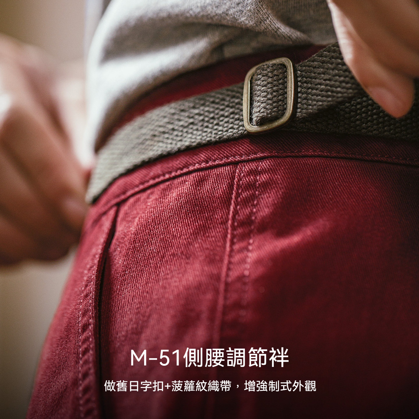 美式復古M51軍事風工裝短褲阿美哢嘰直筒闊腿五分褲男夏