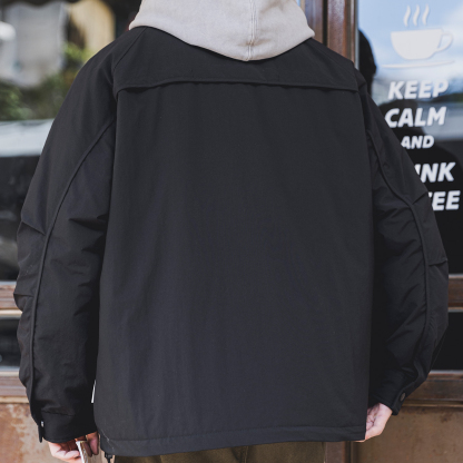 冬季90白鴨絨輕薄保暖羽絨服男2025新款休閒百搭翻領羽絨夾克外套