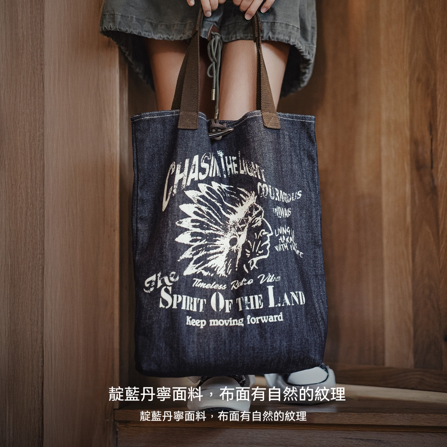 復古丹寧牛仔布單肩手提輕便通勤百搭大號容量休閒女士托特包