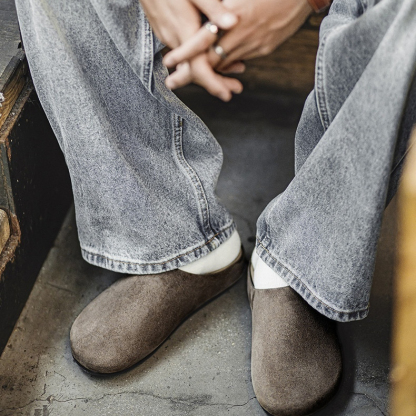 MRA銀標勃肯穆勒拖鞋男鞋外穿通勤cleanfit包頭懶人一脚蹬半拖鞋