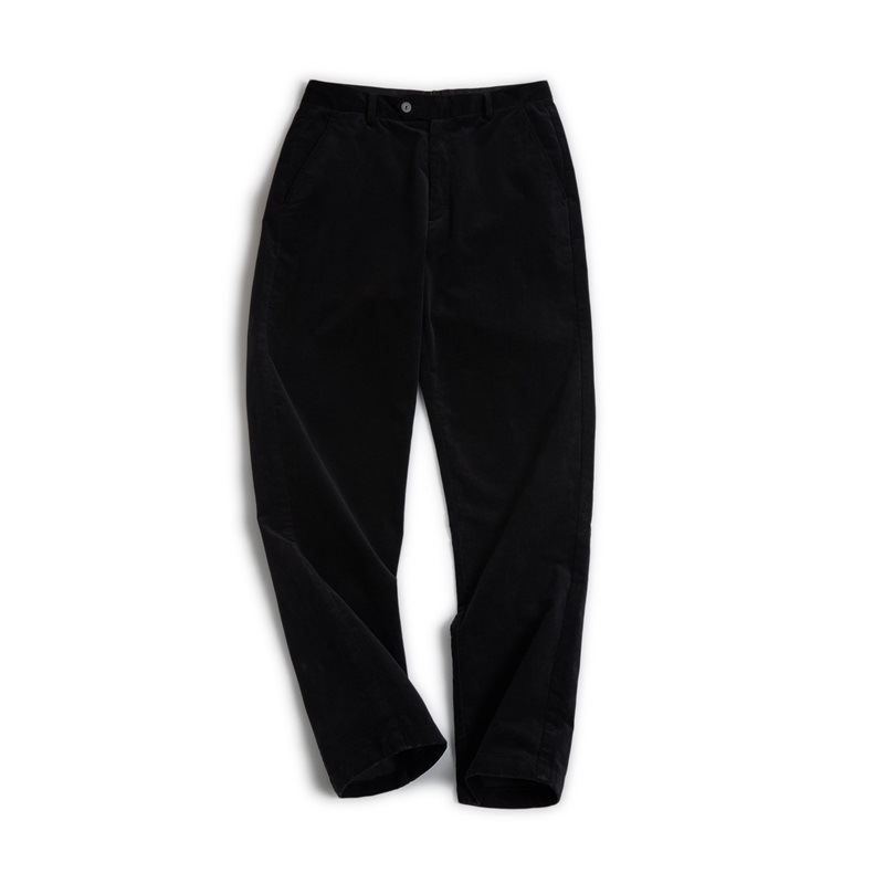 美式復古卡其燈芯絨休閑褲阿美咔嘰條絨直筒長褲男秋-Retro's Wear