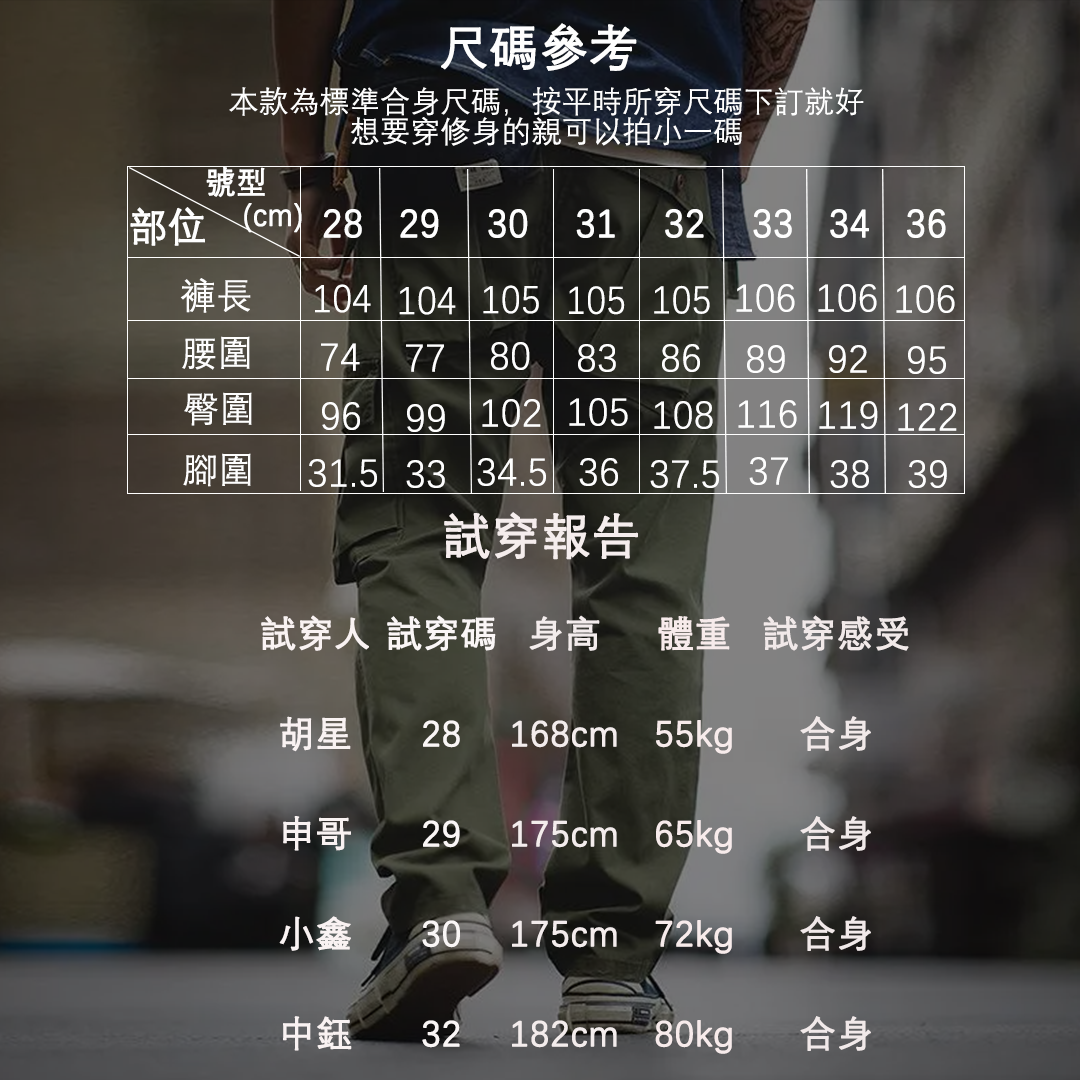 馬登工裝軍綠色多口袋軍褲執政官戰術作訓褲男-Retro's Wear