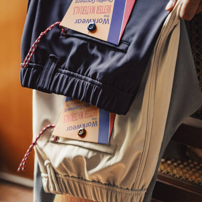 美式Easypants軟殼戶外防水休閒褲加絨束脚長褲子男秋冬