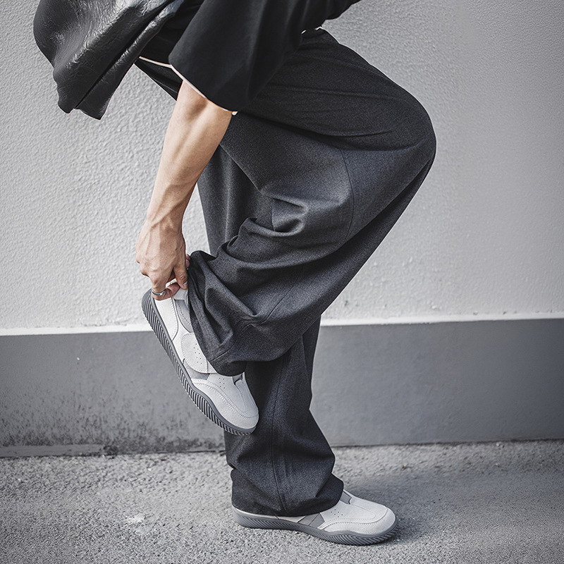 MRA改良德訓鞋男鞋2025新款魔術貼小白鞋一脚蹬薄底運動休閒板鞋