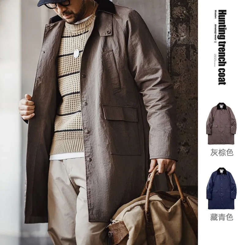 本期定番雙色“復古獵裝風衣”-Retro's Wear