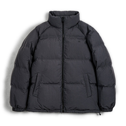 美式休閒立領90白鴨絨羽絨服戶外防風麵包服保暖外套男冬-Retro's Wear