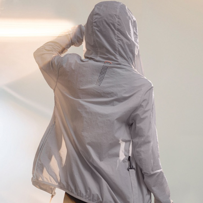 UPF50+光盾防曬衣輕薄便攜戶外運動速幹衣防紫外線外套夏季女-Retro's Wear