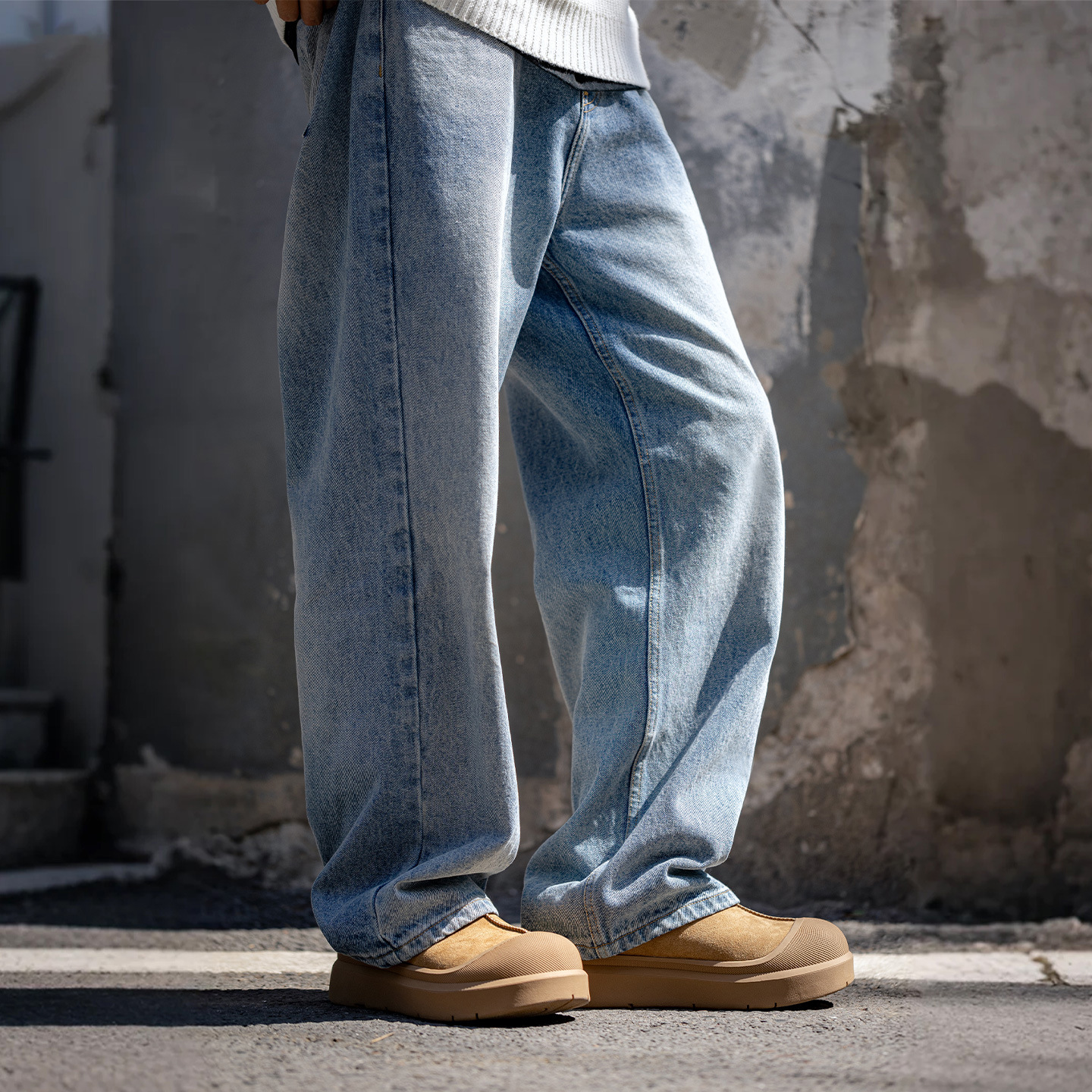 低幫雪地靴男款2025新款冬季加絨加厚保暖棉鞋麵包鞋厚底短靴