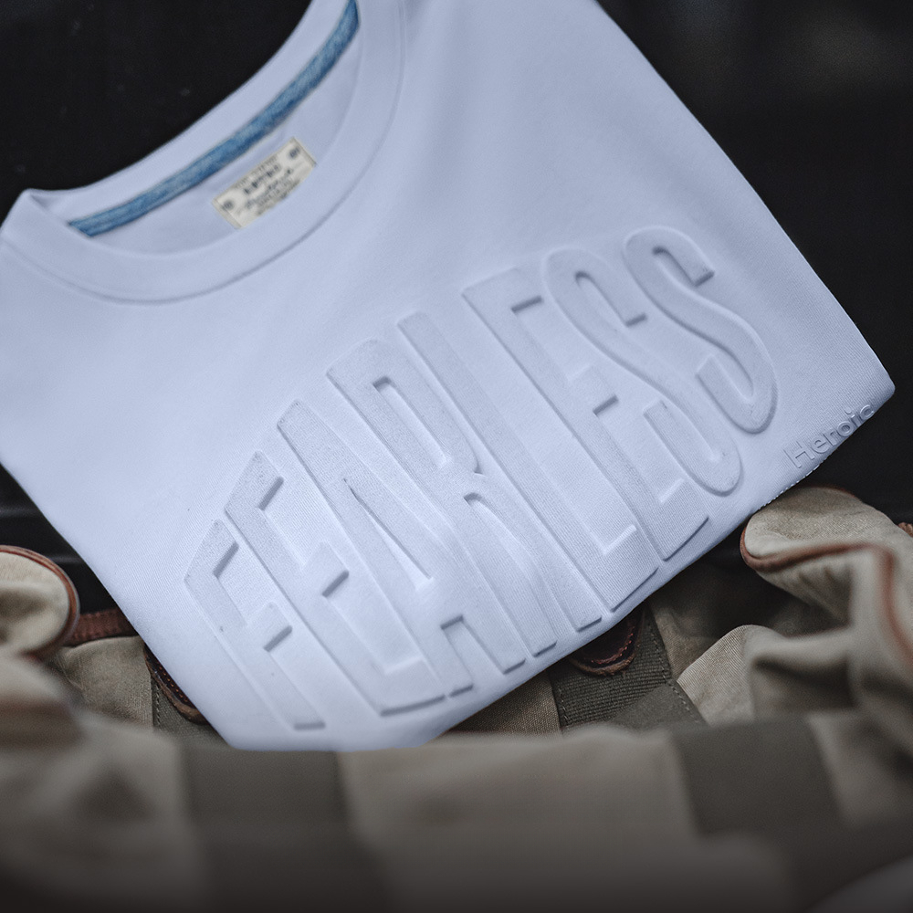 美式休閒3D印花純棉鋼印T恤淡藍透氣寬鬆高街短袖男春夏