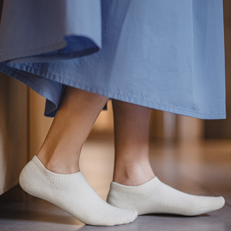 防滑脫精梳棉船襪復古花朵提花針織襪夏季透氣百搭襪子女