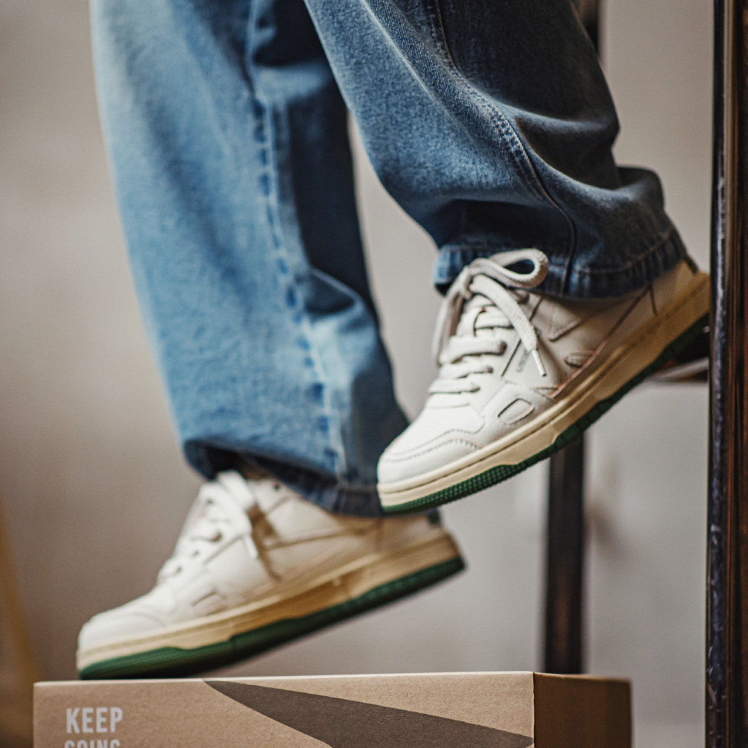 烏托邦休閒復古板鞋男2026新款百搭高級感軟底低幫潮鞋小白鞋