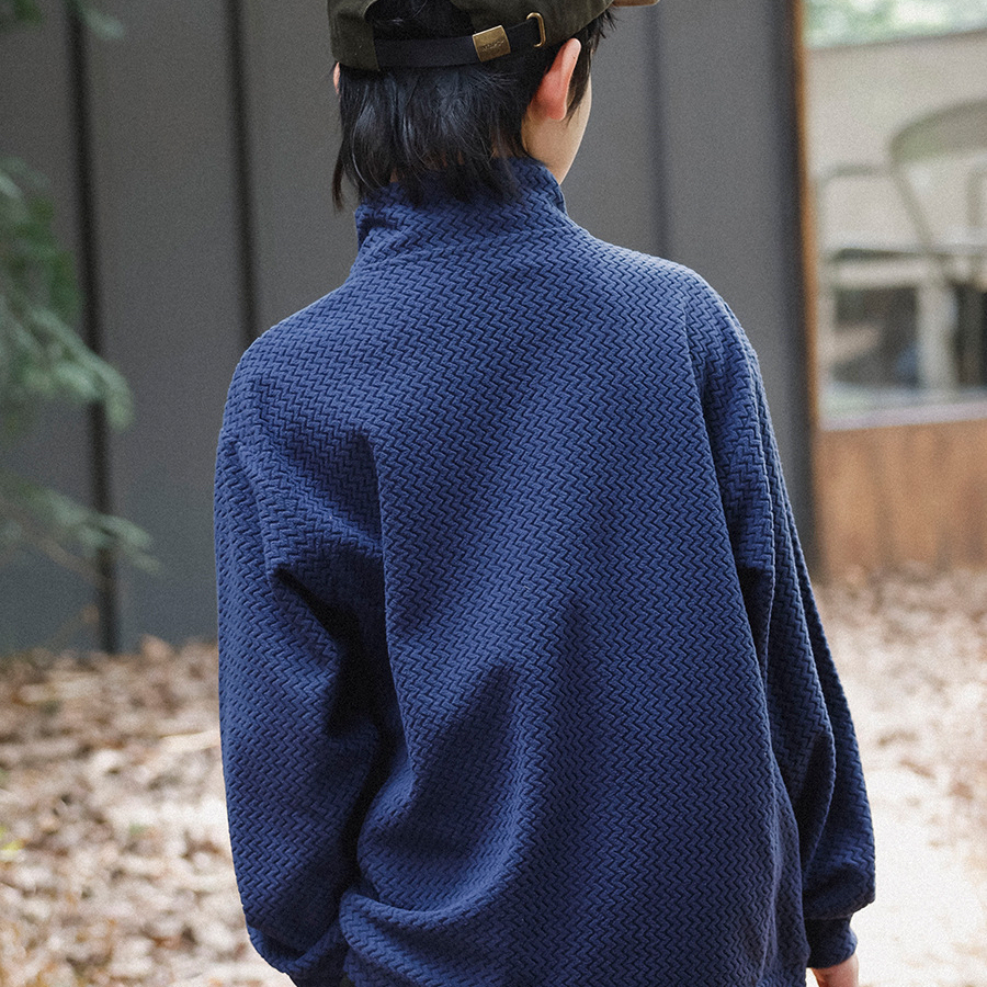 兒童衛衣男童半開領套頭衫2025冬季新款戶外運動男童保暖加絨上衣