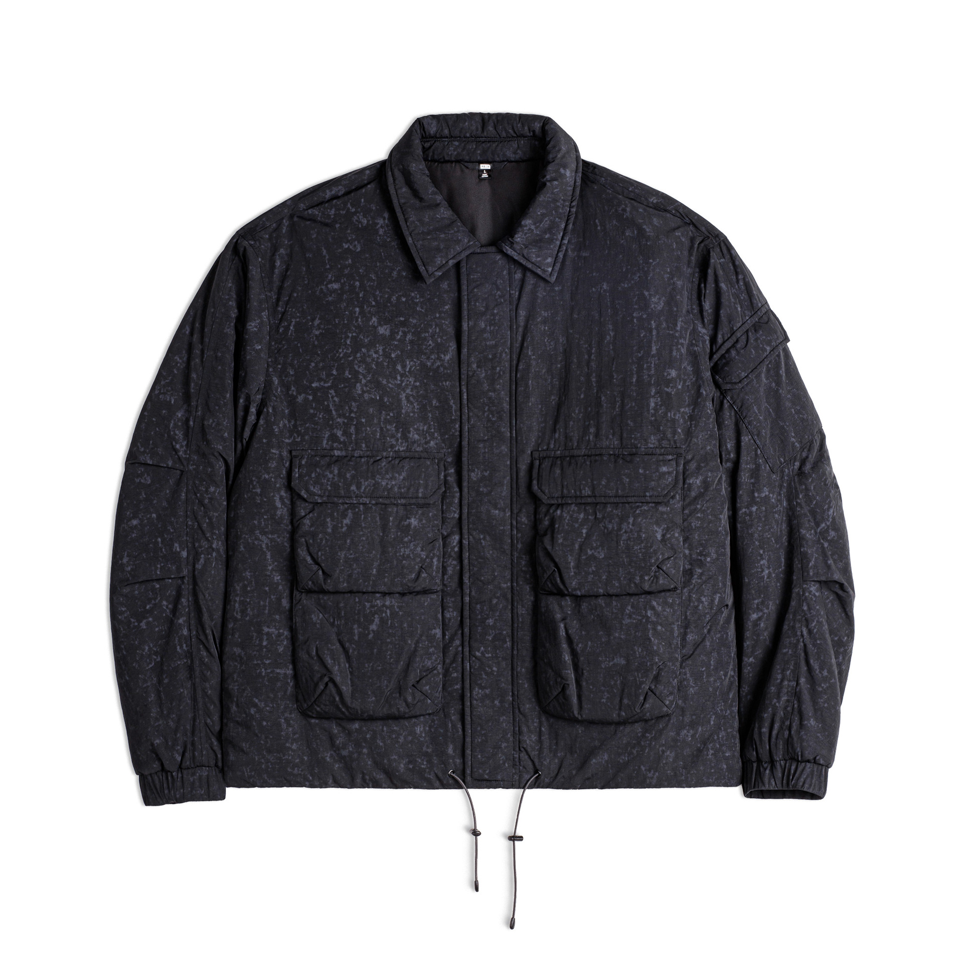 美式復古仿蠟染M65獵裝夾克立領保暖硬漢棉服外套男秋冬