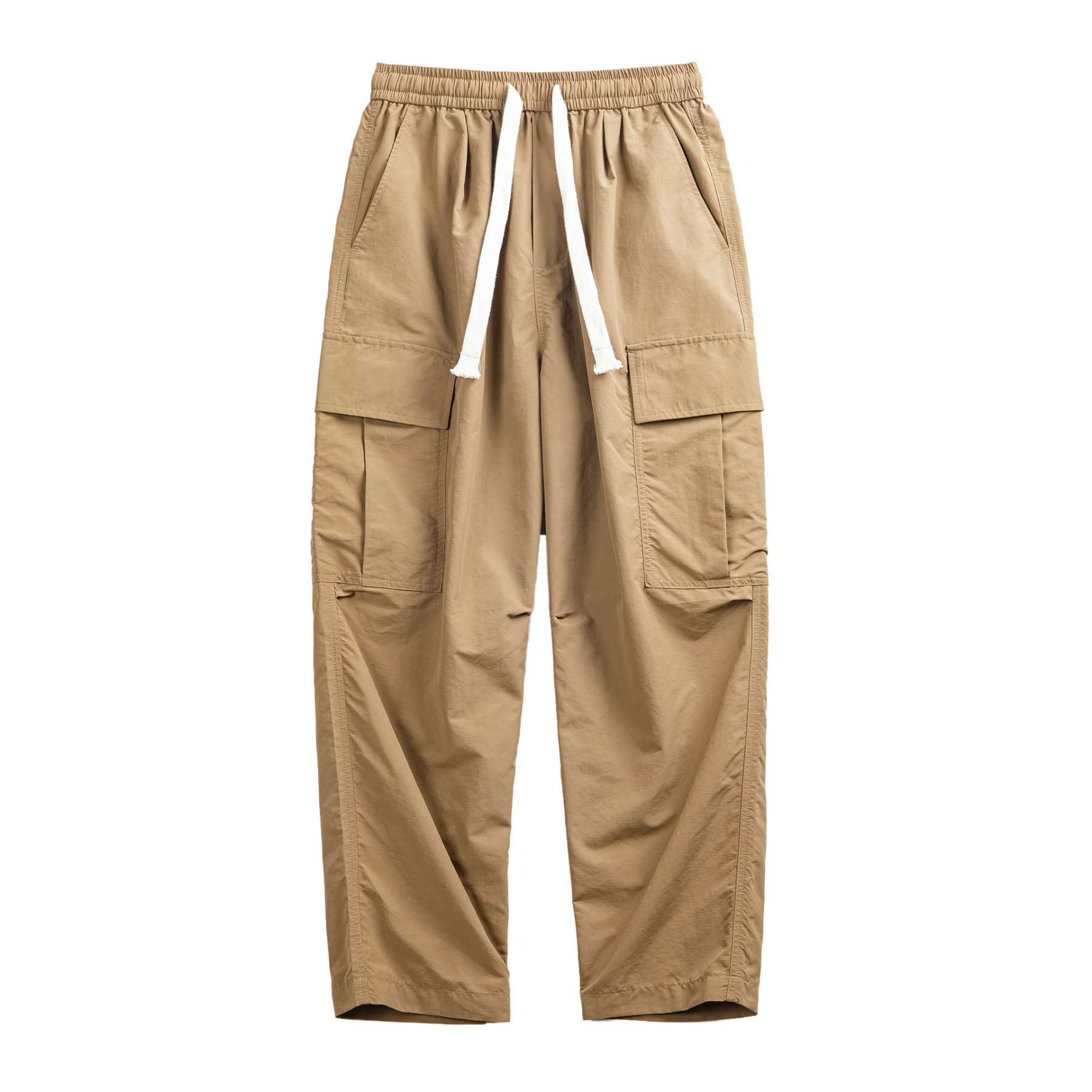 美式復古多口袋防水休閒褲cleanfit戶外直筒長褲子男春-Retro's Wear