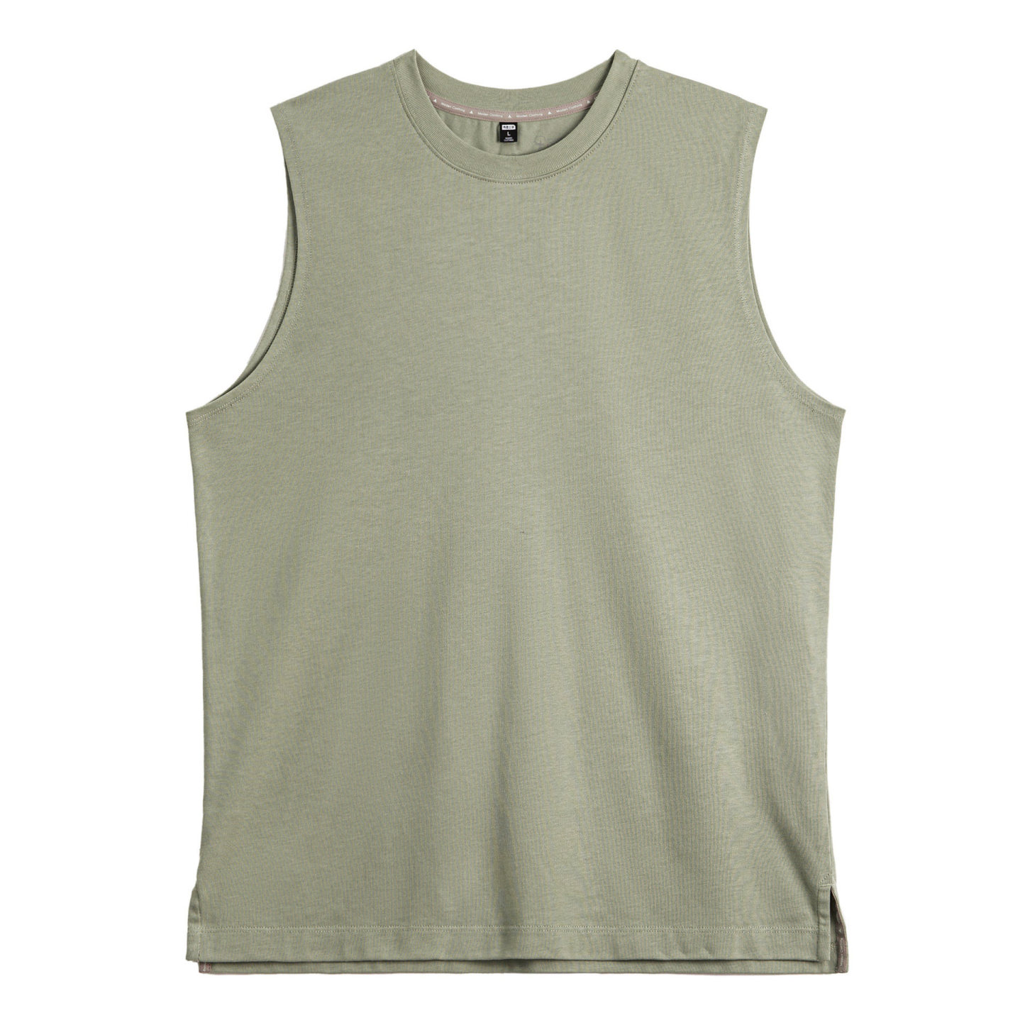 美式白色新疆純棉健身背心跨欄重磅無袖內搭坎肩打底衫男