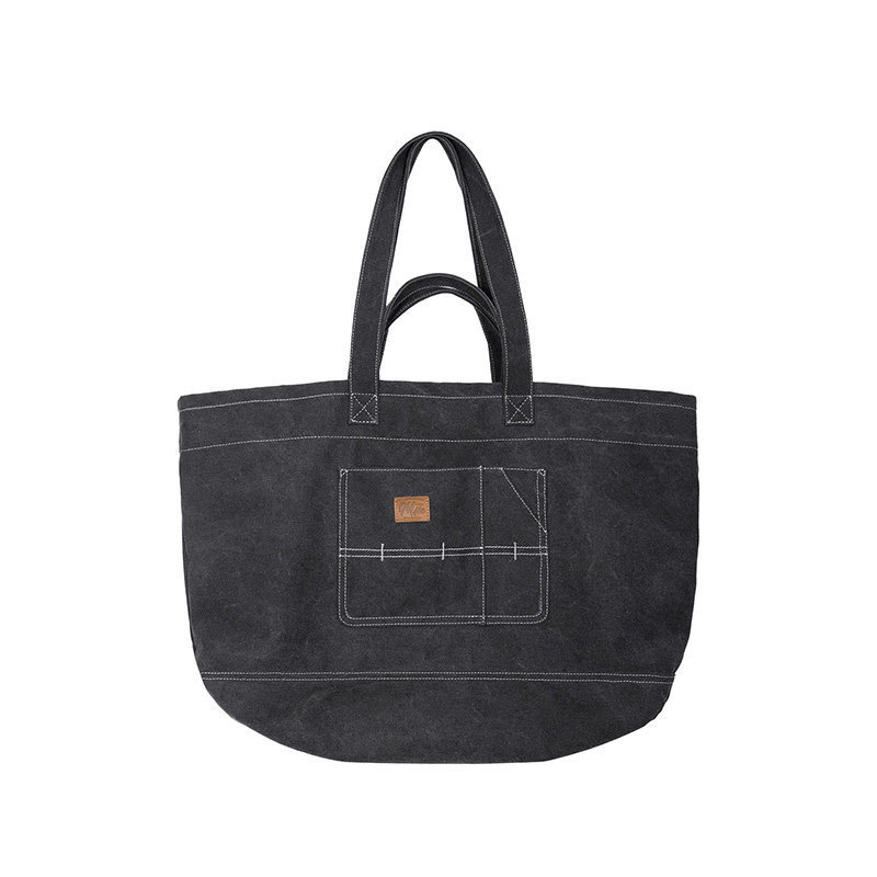 MRA 大容量水洗帆布托特包旅行健身單肩斜跨電腦多功能包潮男