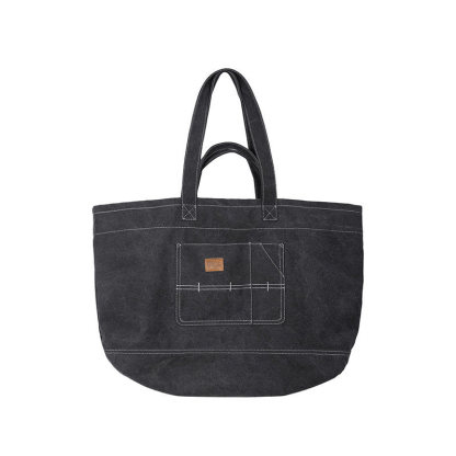 MRA 大容量水洗帆布托特包旅行健身單肩斜跨電腦多功能包潮男