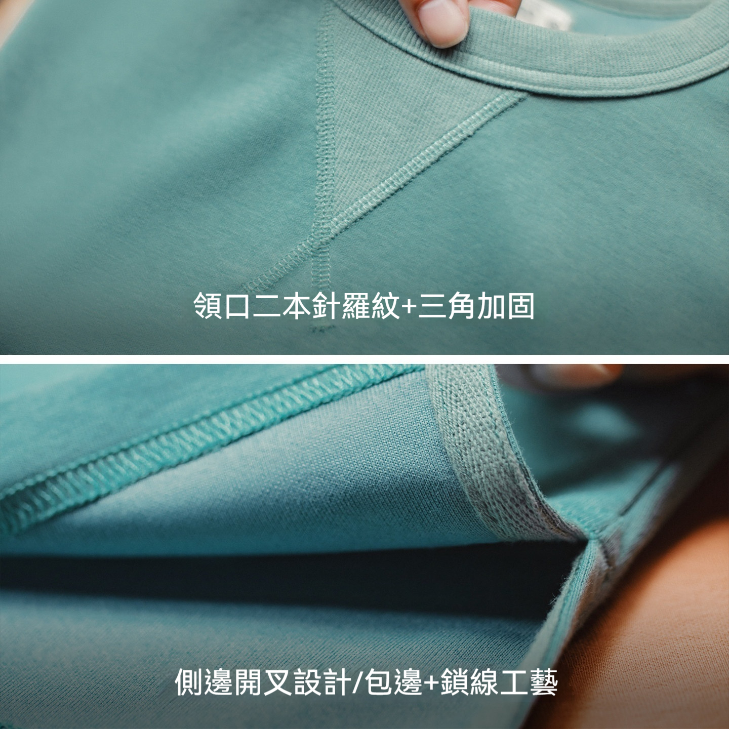 美式復古圓領羅紋套頭t恤半袖寬鬆純色休閒風短袖衫男夏