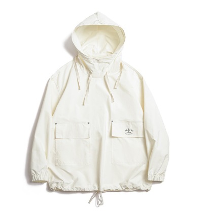 美式復古SMOCK甲板服衛衣戶外防風連帽外套男春秋-Retro's Wear