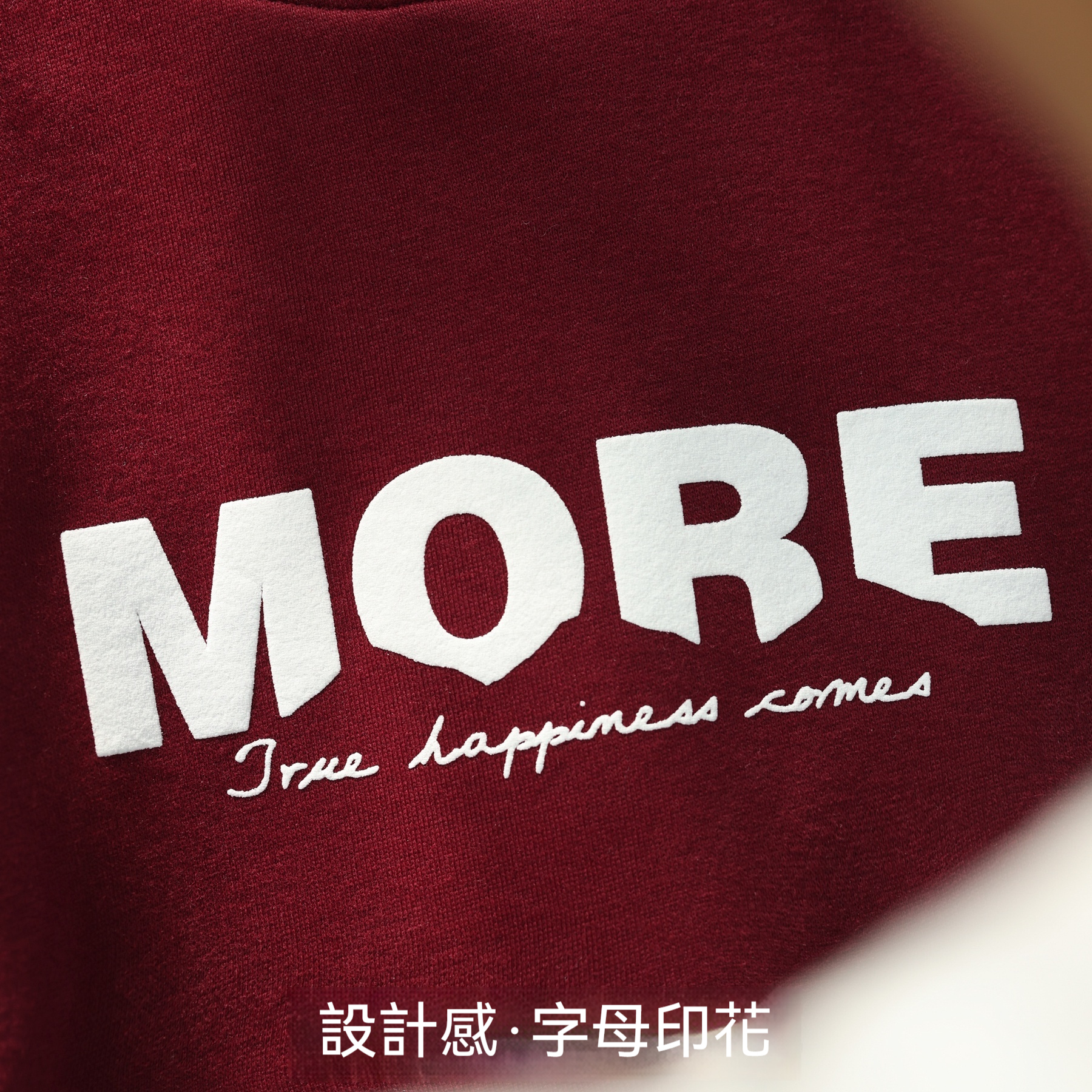 420g重磅安克拉紅色連帽衛衣男美式休閒字母印花帽衫