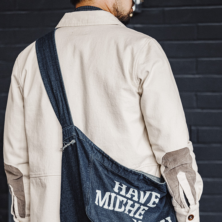 法式復古重磅棉籽殼夾克斜紋純棉翻領燈芯絨拼接外套男秋-Retro's Wear