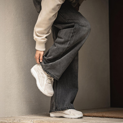 MRA復古慢跑鞋男士2026春季新款輕便透氣百搭通勤戶外運動休閒鞋