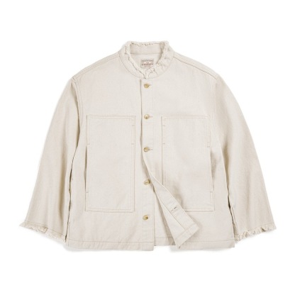 美式棉籽殼牛仔外套休閒寬鬆設計感小眾純棉丹寧夾克秋-Retro's Wear