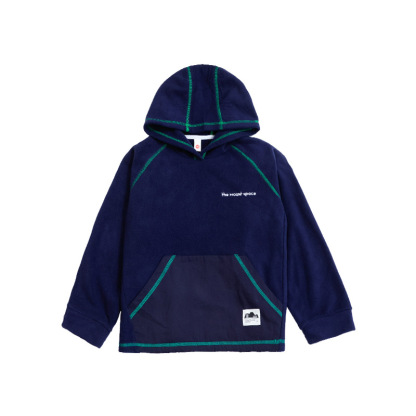 兒童衛衣2025冬季新款男童戶外休閒長袖抓絨保暖連帽衛衣男孩衣服