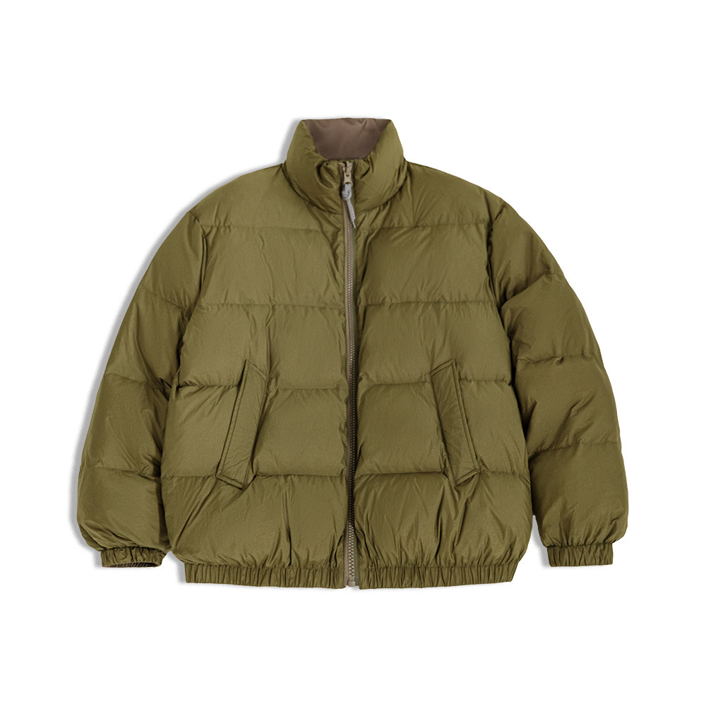 馬登女裝輕薄品牌羽絨服90絨雙面穿加厚外套冬季禦寒保暖面包服-Retro's Wear