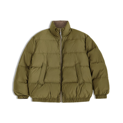 馬登女裝輕薄品牌羽絨服90絨雙面穿加厚外套冬季禦寒保暖面包服-Retro's Wear