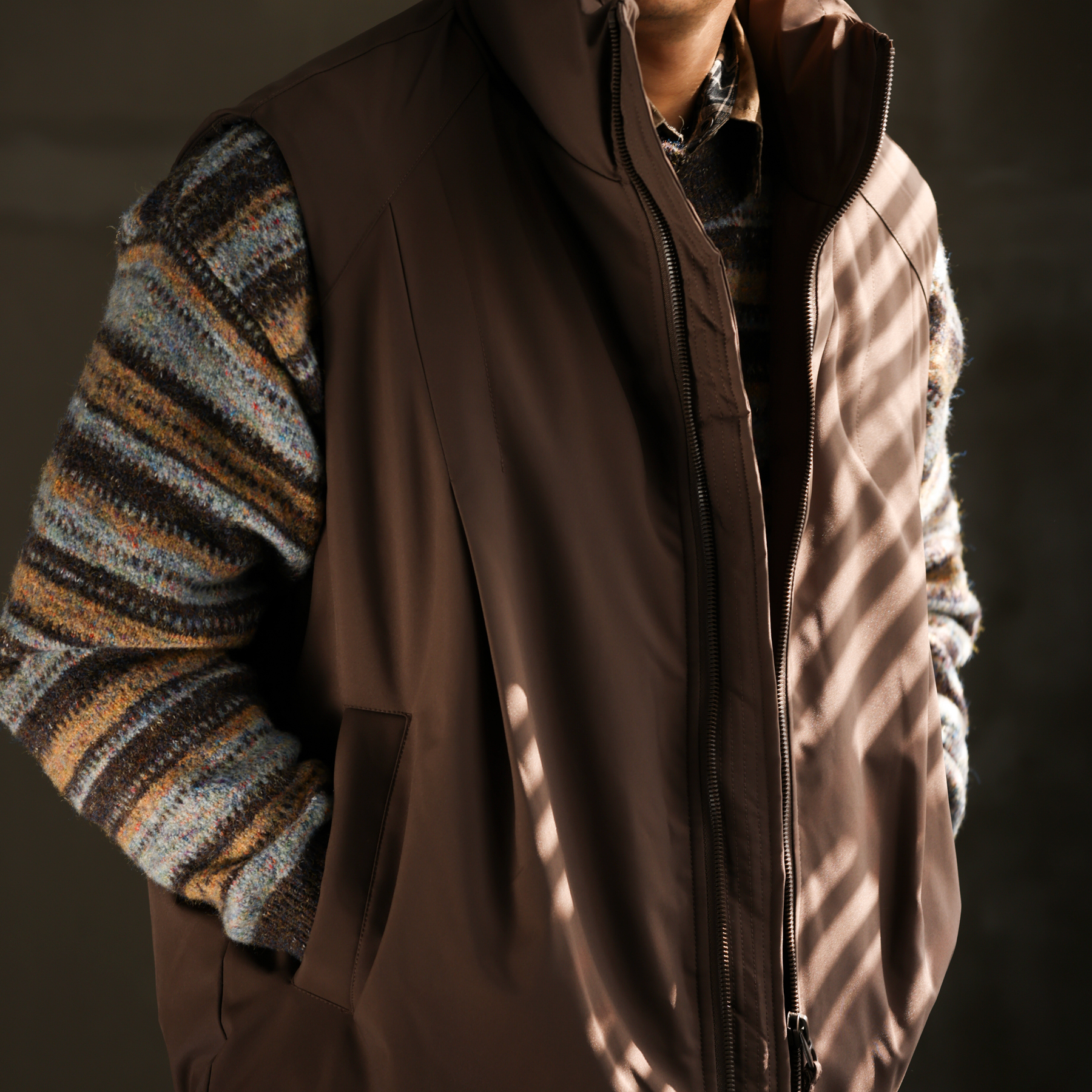 都市輕戶外羽絨馬甲男百搭90白鴨絨保暖外搭無袖外套冬