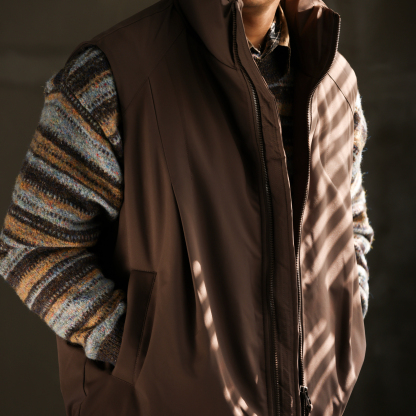 都市輕戶外羽絨馬甲男百搭90白鴨絨保暖外搭無袖外套冬