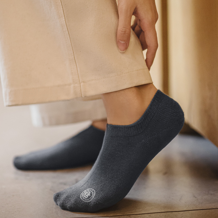 防滑脫精梳棉船襪復古花朵提花針織襪夏季透氣百搭襪子女