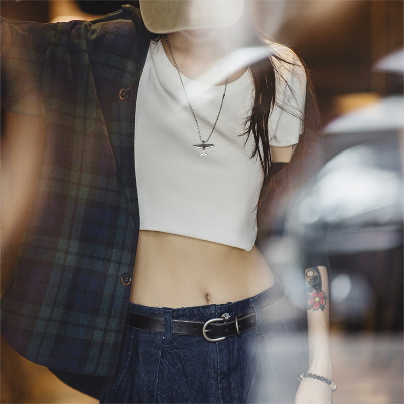 美式復古襯衫外套休閒寬鬆設計感小眾夾克襯衣女秋冬-Retro's Wear