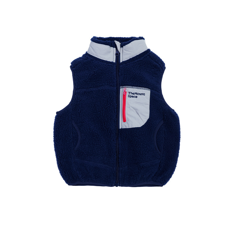 兒童馬甲2025冬季新款男童山系立領外套兒童保暖背心寶寶上衣批發