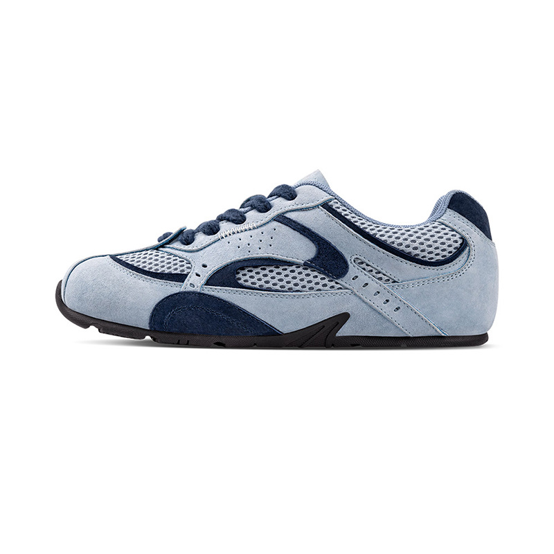 MRA霧霾藍賽車鞋薄底情侶德訓鞋夏季透氣運動休閒潮鞋子男女同款