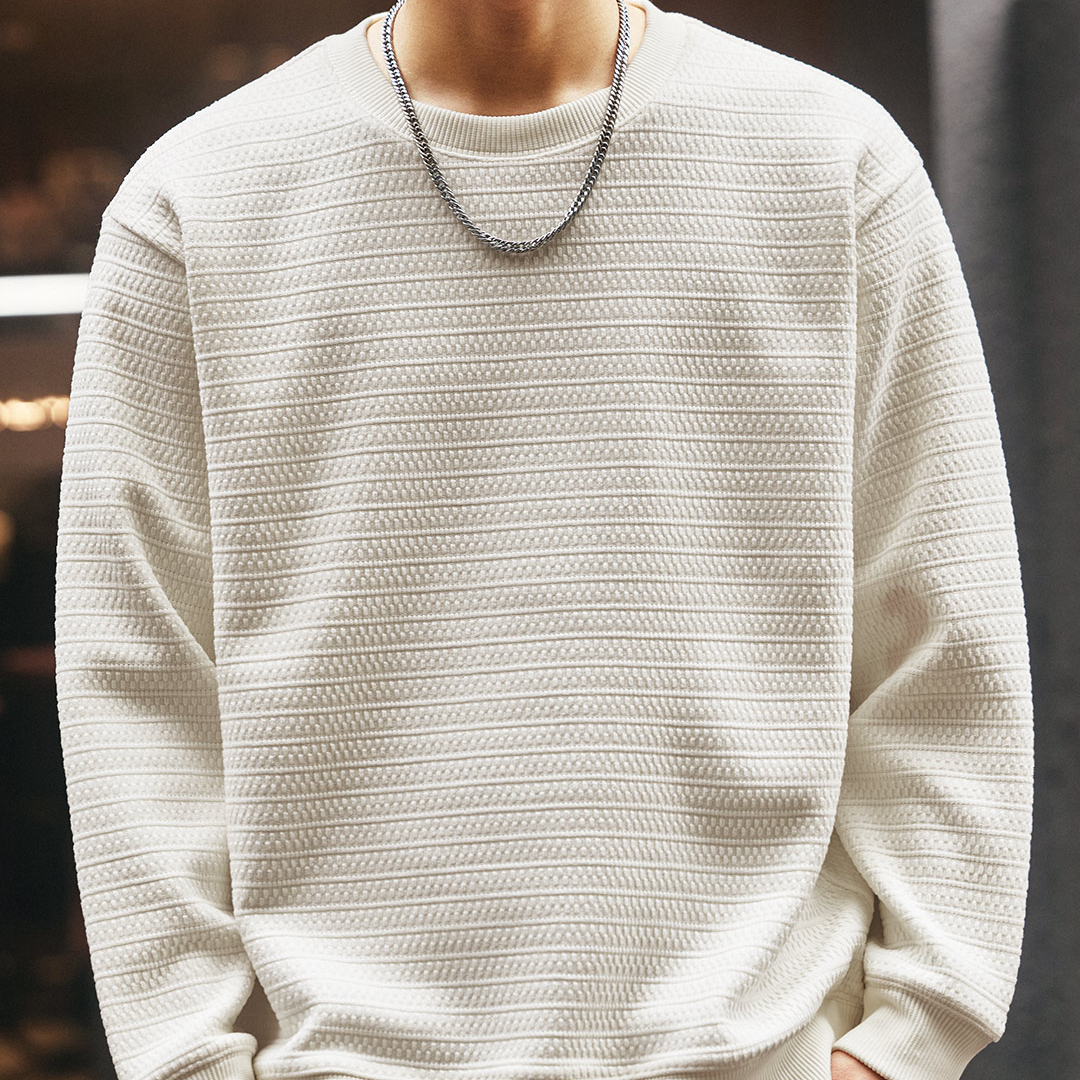 美式輕奢老錢風衛衣男秋冬潮牌加絨長袖T恤寬鬆休閒