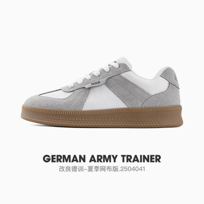 MRA改良德訓鞋男鞋夏季透氣網面鞋厚底運動休閒板鞋百搭復古潮鞋