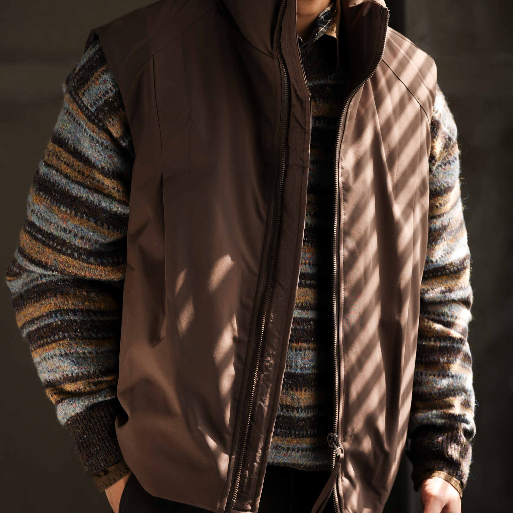 都市輕戶外羽絨馬甲男百搭90白鴨絨保暖外搭無袖外套冬