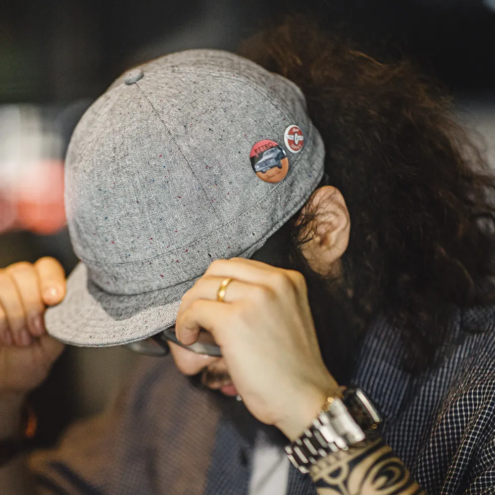 新品 | “美式複古潑墨短檐”鸭舌帽-Retro's Wear