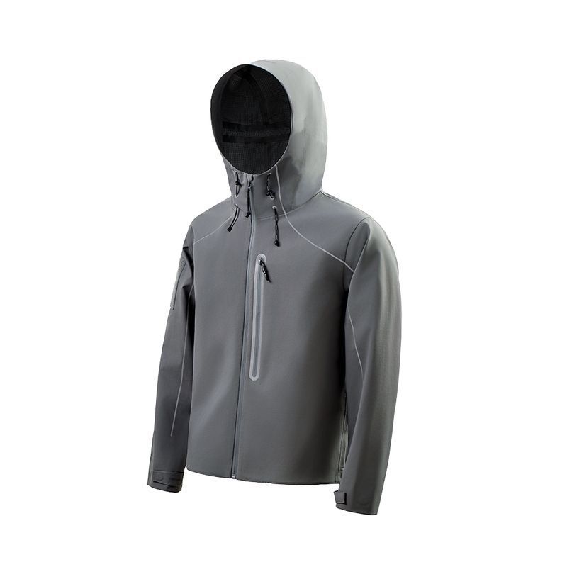 美式機能反光夾克外套戶外耐磨連帽登山服男秋季-Retro's Wear