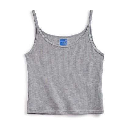 針織細帶背心復古辣妹純色吊帶內搭打底百搭無袖外穿上衣夏女