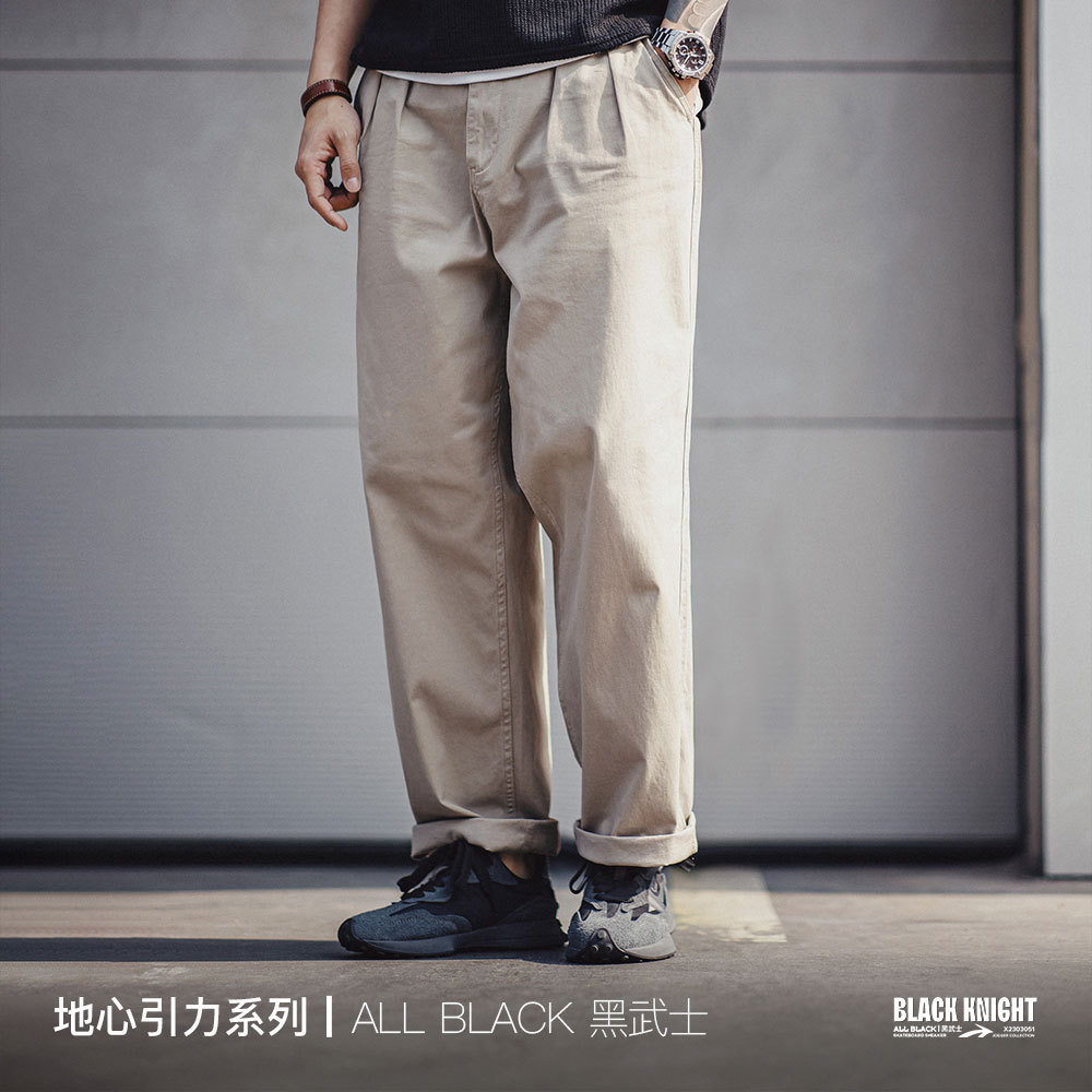 復古黑武士老爹鞋純黑色厚底减震運動休閒百搭鞋子男春季